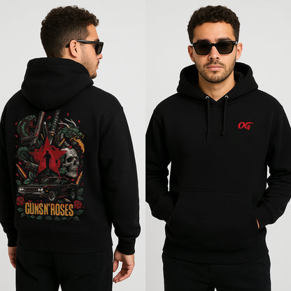 Unisex Oversized Hoodie_Guns&roses