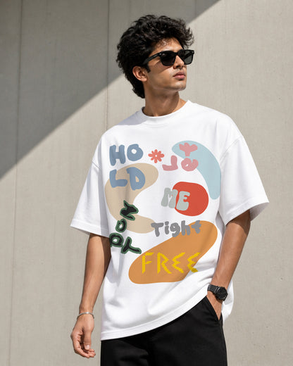 Hold-me-tight-Unisex Oversized Classic T-Shirt